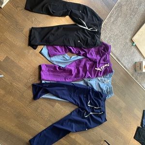 FIGS technical collection women’s scrub pants - set of 4